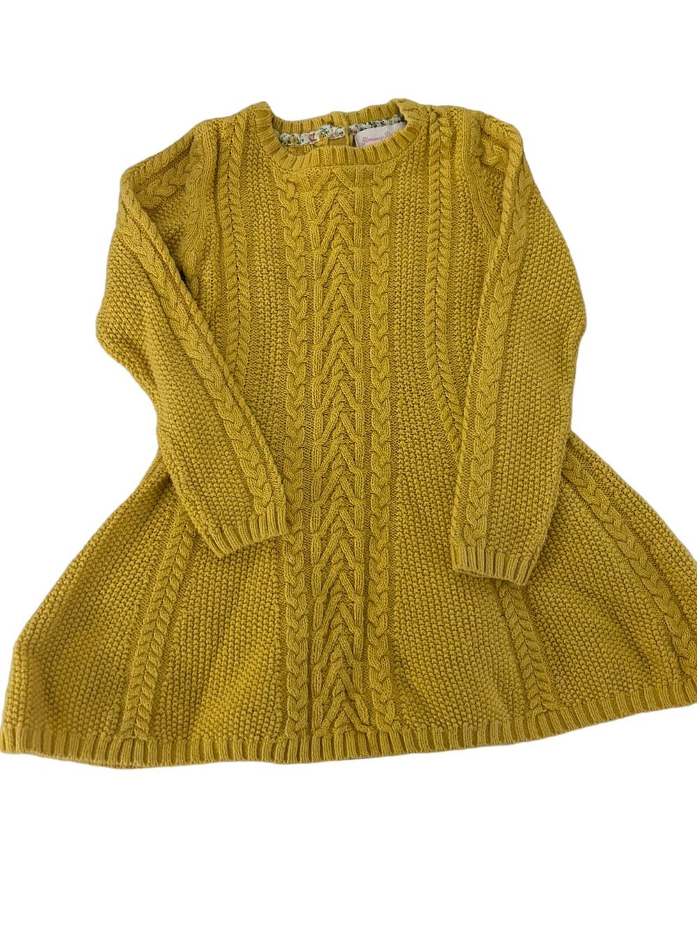 Tommy Bahama Yellow Sweater Dress size 3